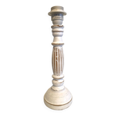 Wooden lamp base