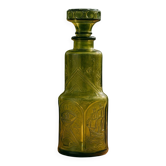 Carafe nautique en verre Empoli des années 1960