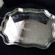 Large serving tray in stainless steel 40 x 50 cm