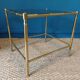 "bamboo" sofa end made of brass