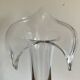 Vase tulipe en verre