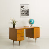 Vintage desk 3 drawers and 1 swing door