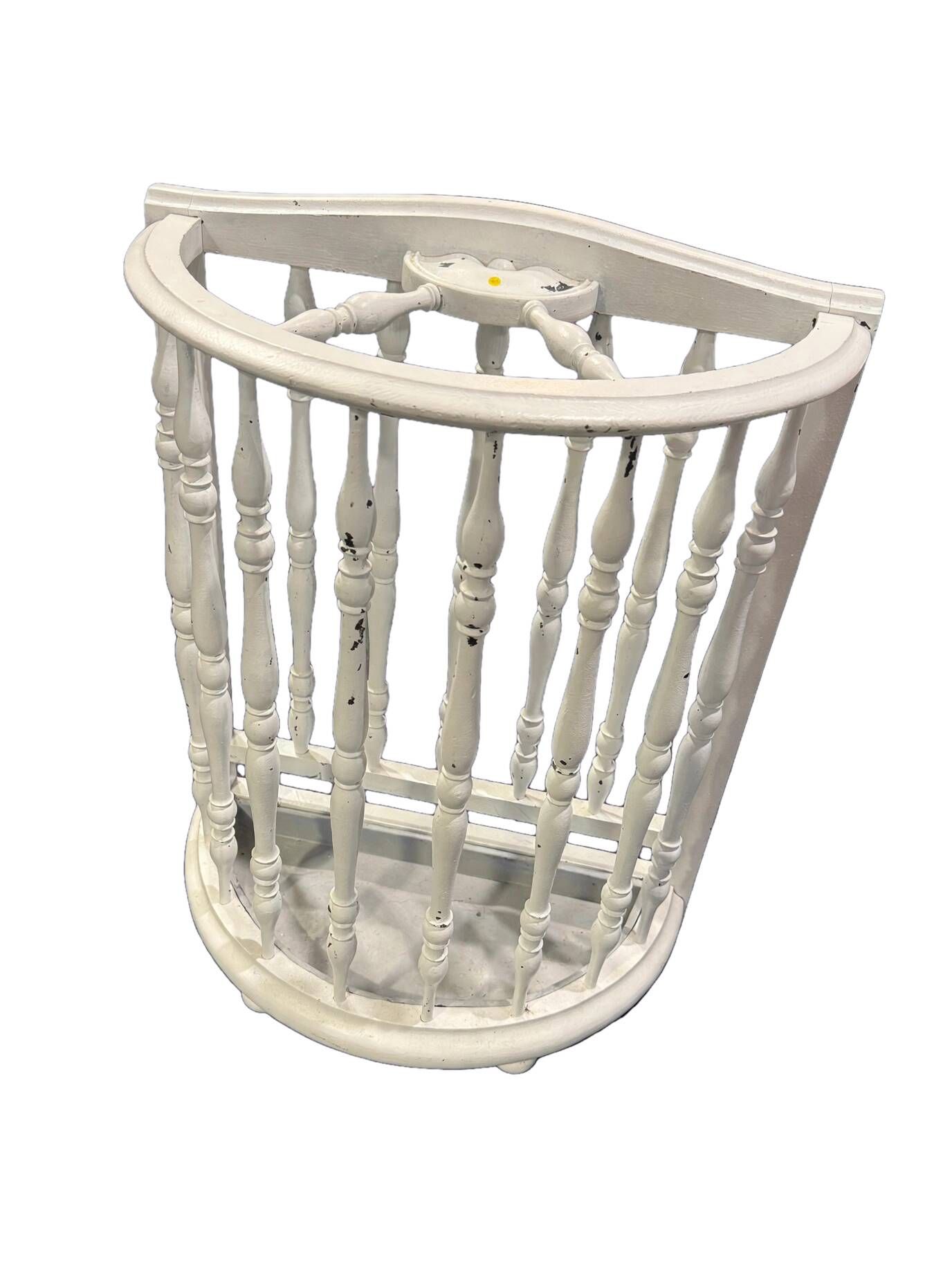 Umbrella stand / Half-moon fishing rod holder with baluster columns