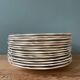 Series of 14 Sarreguemines France flat plates, Agreste collection