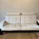 3-seater leather sofa by Roche and Bobois