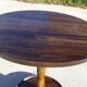 Solid wood pedestal table, Ø60cm