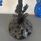 Large Murano table lamp, bunch of grapes