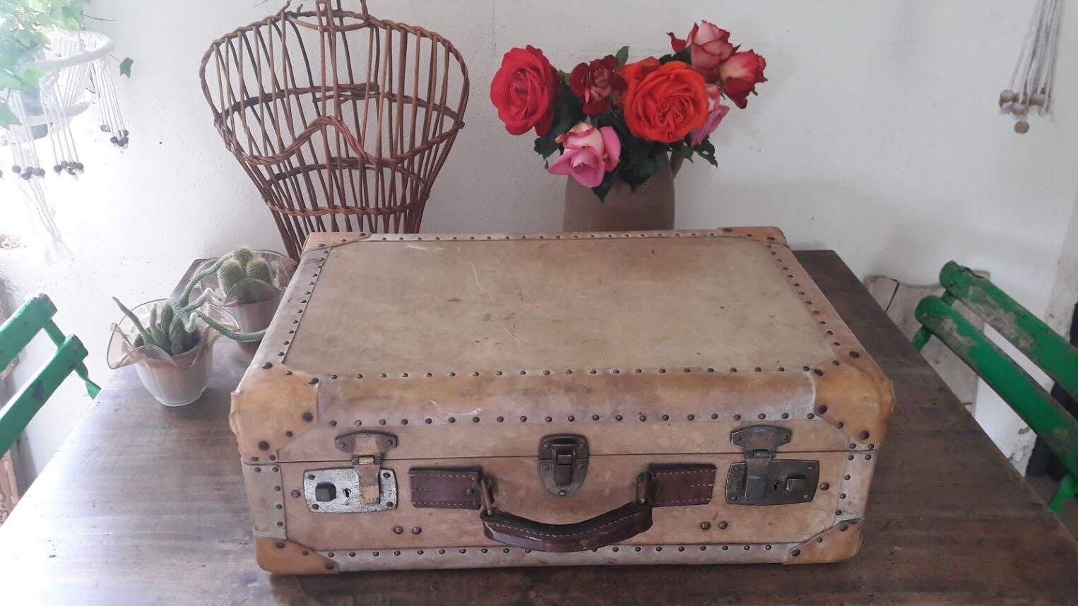 Leather Suitcase