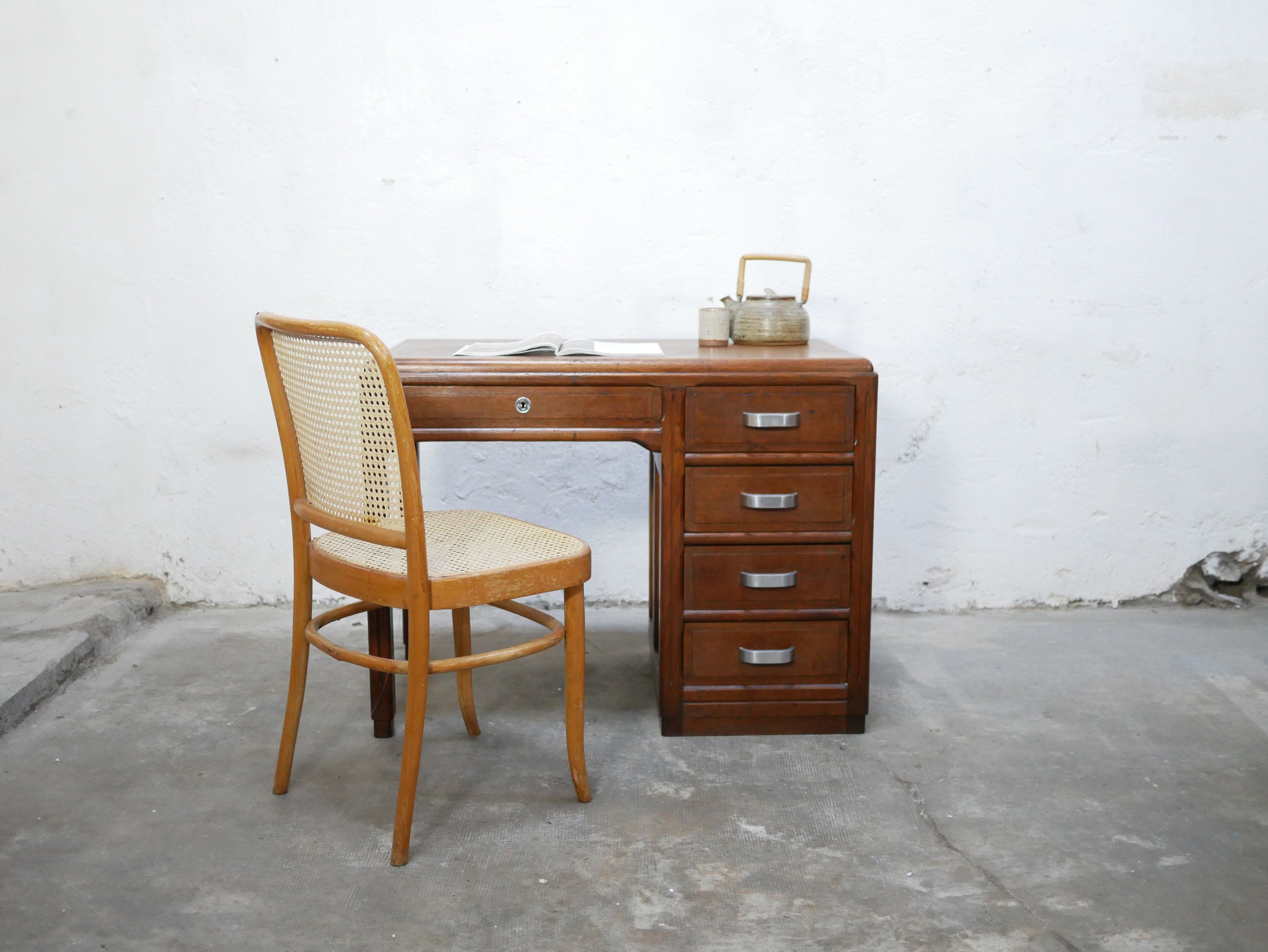 Vintage oak desk