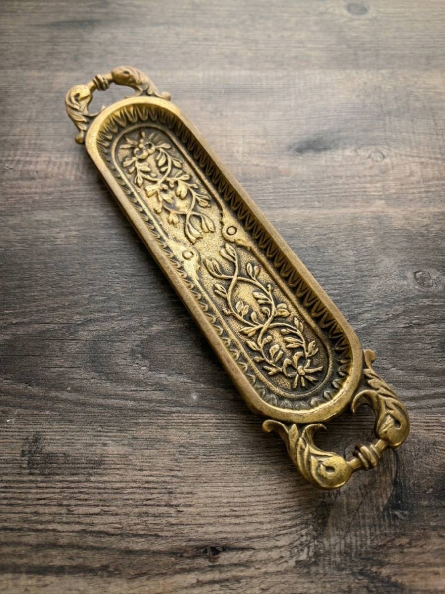 Antique gilded bronze catchall tray