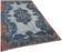 Hand-knotted antique oriental 1970s 163 cm x 267 cm blue carpet
