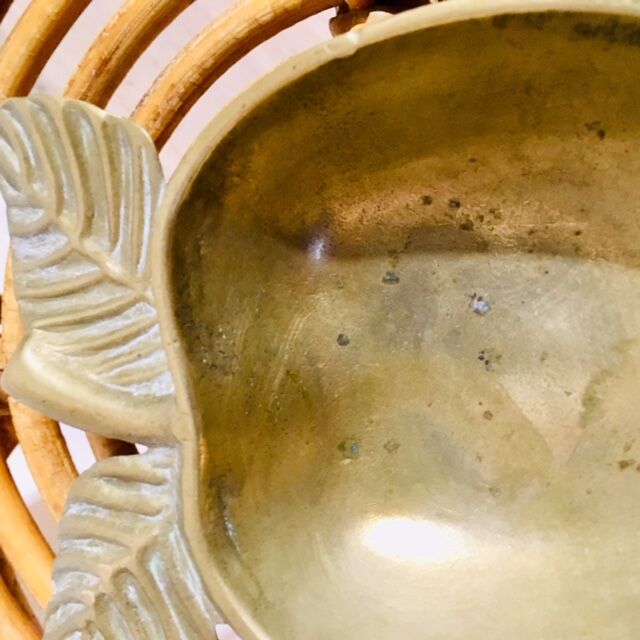 Empty Pocket Apple brass