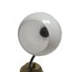 Art Deco metal wall lamp, Poland, 1950s