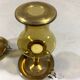 Peter Jensen Copenhagen brass candle holders Denmark 1960’s