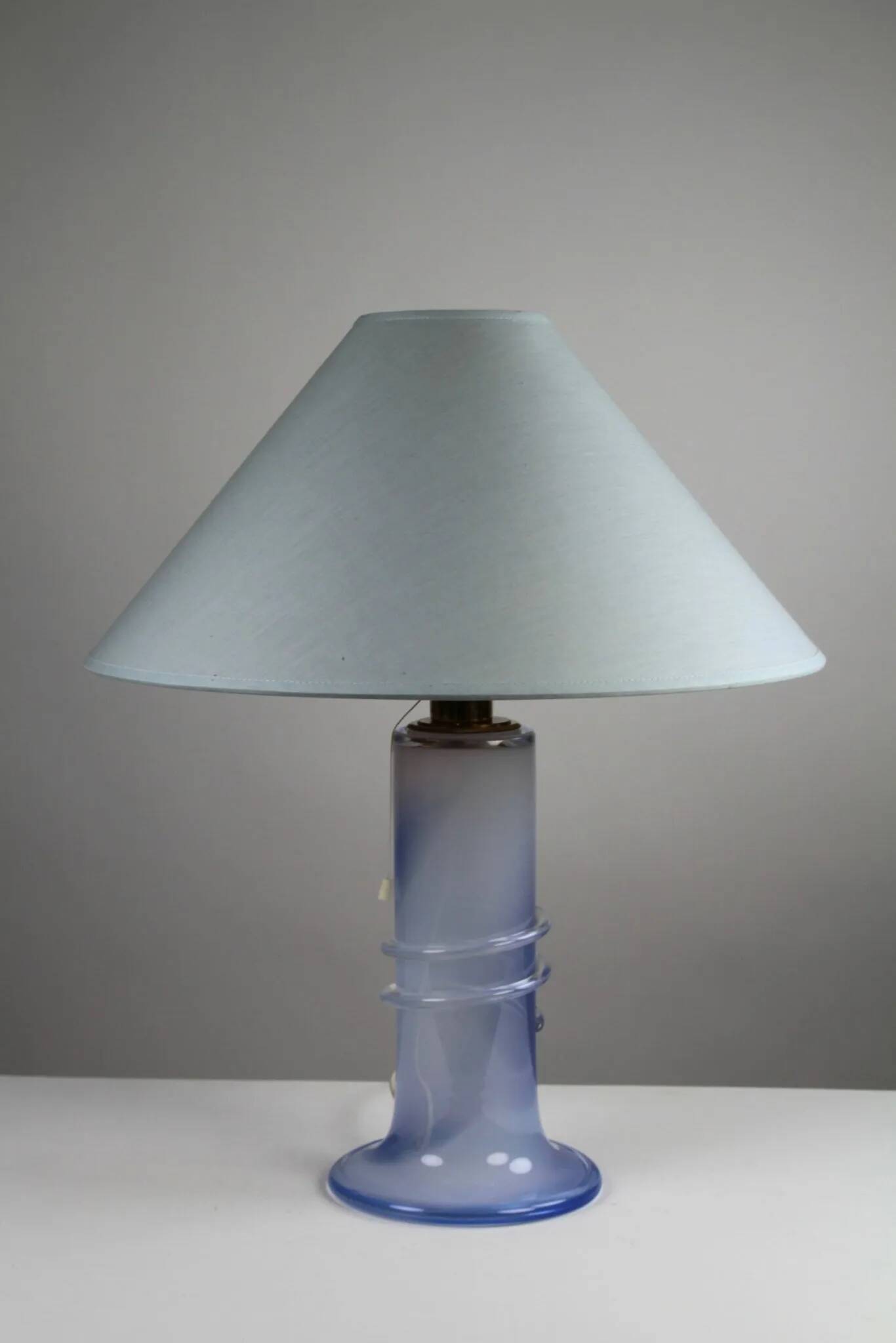Studio Crystal Table Lamp by Hannelore Dreutler / Studio Åhus for Ateljé Lyktan, Sweden, 1983