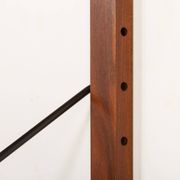 Poul Cadovius shelving unit with a desk in walnut for Cado, 1960s