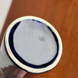 Cobalt blue ceramic vase from the Bangkok series by Melitta, mid-century, 1960s.