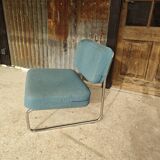 1970s tubular armchair