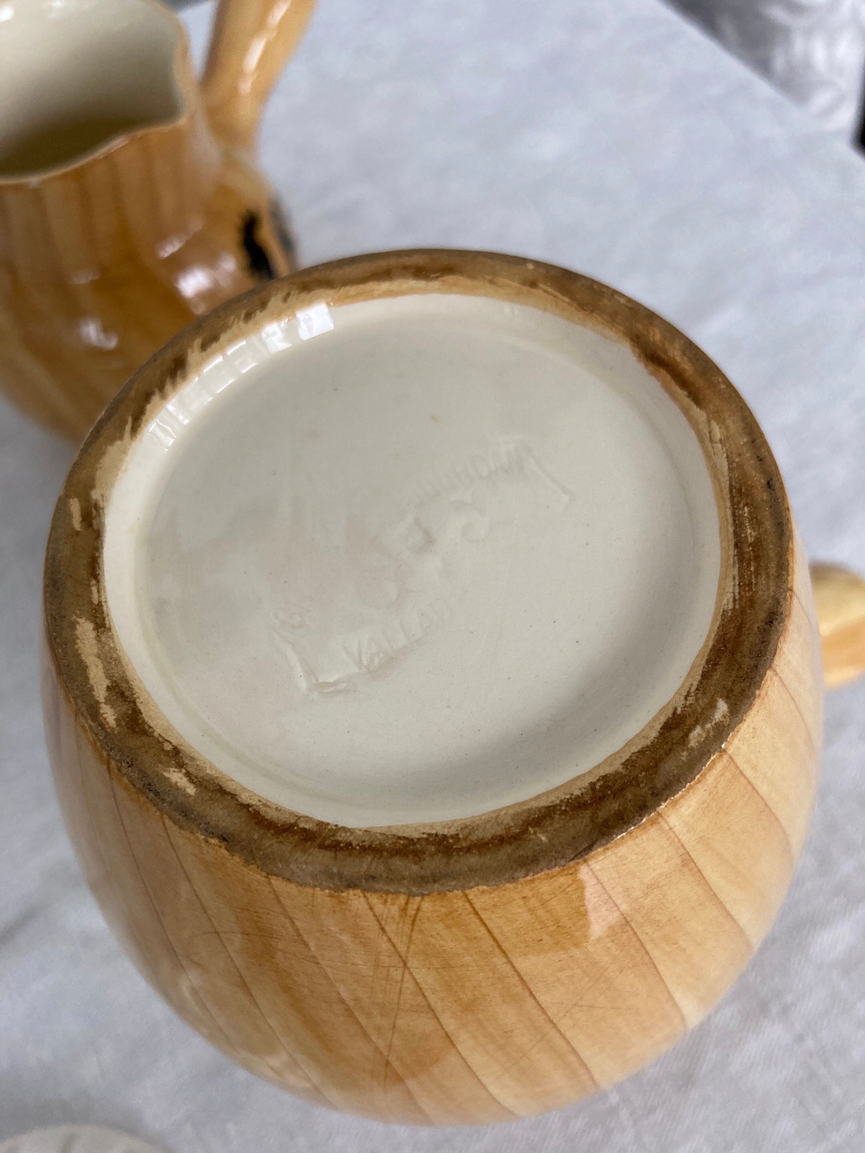 Pair of pitchers Grandjean Jourdan Vallauris 50s