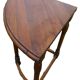 Solid cherry wood corner