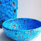 Vase et coupe écume de mer