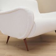 White sofa, Italian design, 1970s, production: Italy