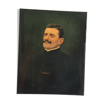 19th oil portrait