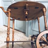Desserte apéro-table vintage et repliable