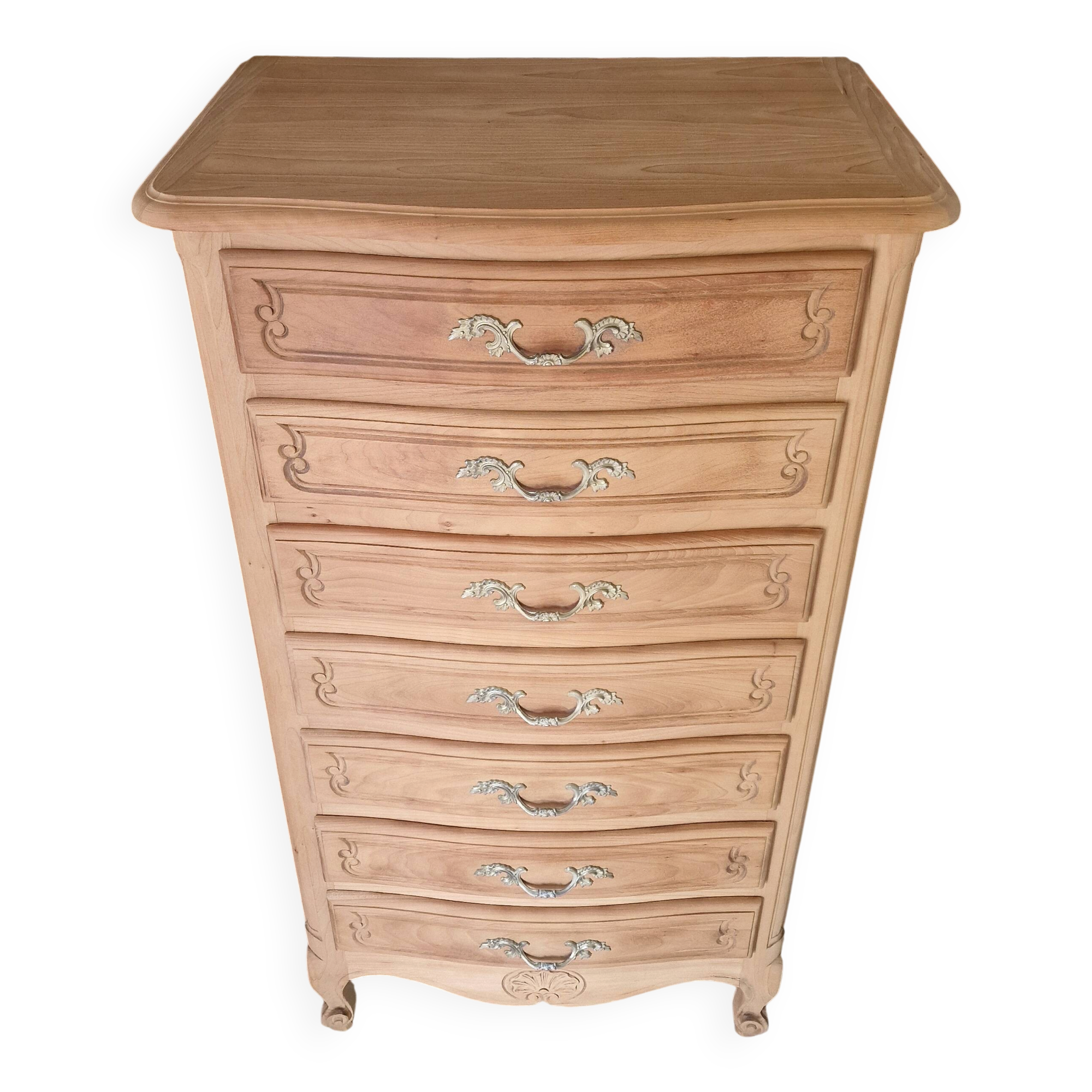 Solid wood chest of drawers