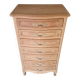Solid wood chest of drawers