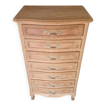 Solid wood chest of drawers