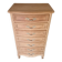 Solid wood chest of drawers