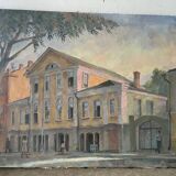 "The Tishashev House – Opochka" signed A. A. Yeremin