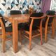 Set of 6 chairs scandinavians 1950