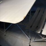 Bistro-style folding garden furniture set – table and 3 chairs