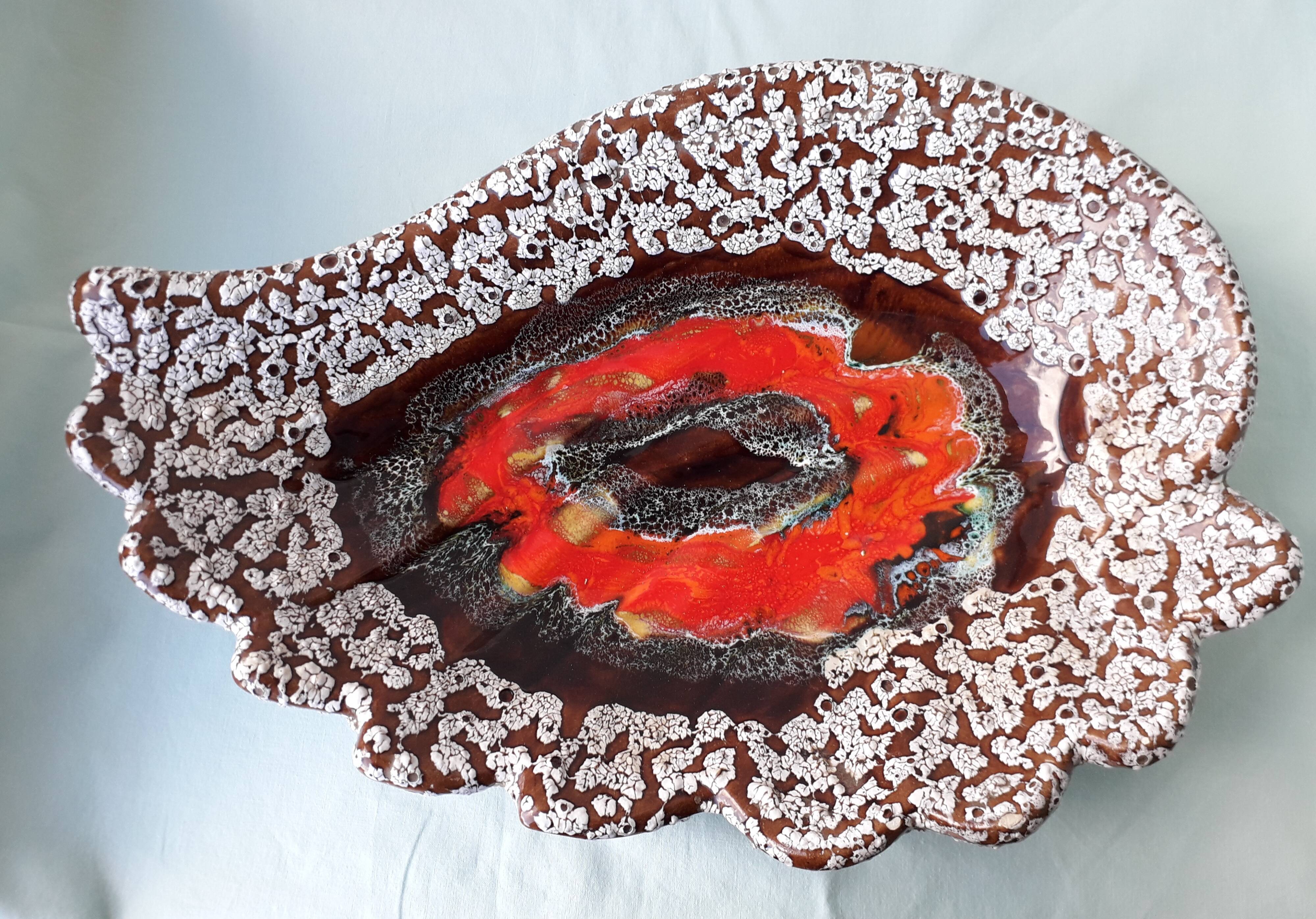 Coupe à fruits en céramique