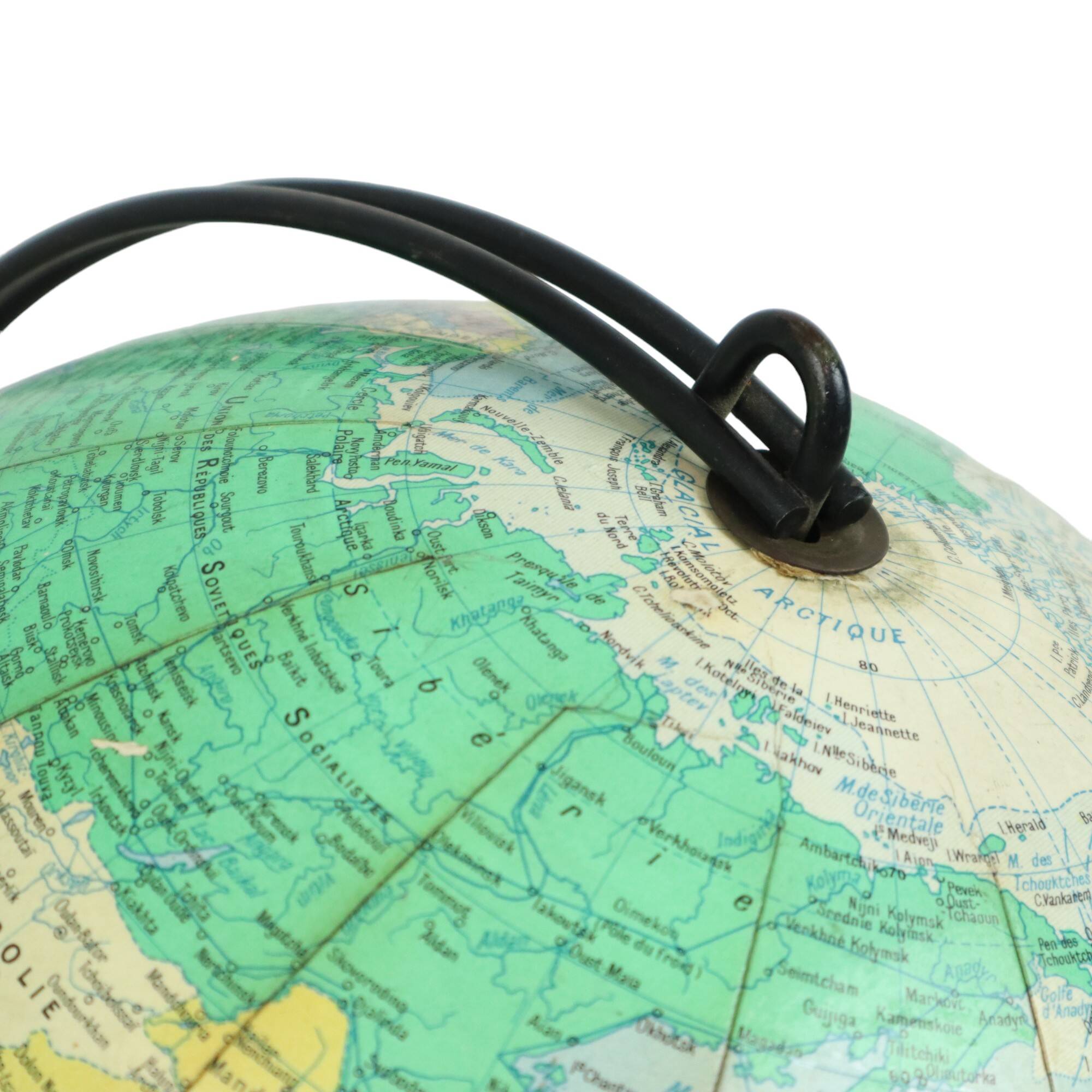 Vintage Globe 1950s Girard Barrère et Thomas