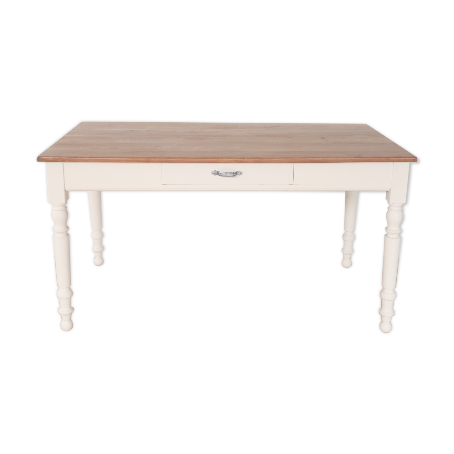 Restored old dining table