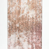 Handmade floral turkish runner rug