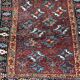 Tapis ancien Kurde Turquie laine fait main 112x200 cm