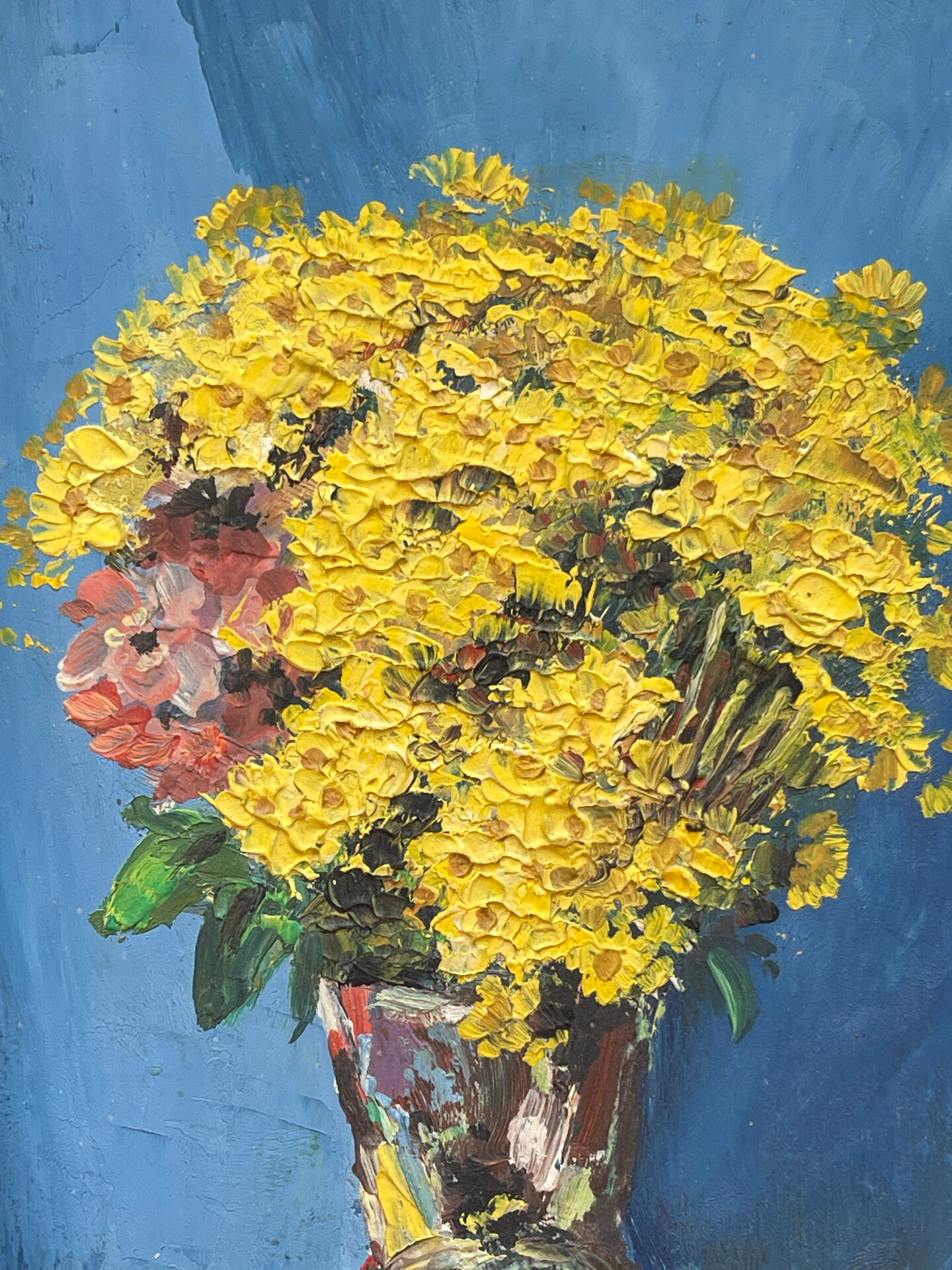 Pierre Chevillard 1973 Huile sur Panneau Jacobée Tableau Signé Daté En