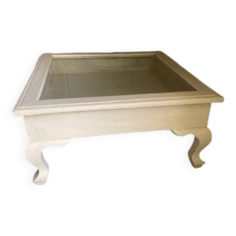 Table basse vitrine