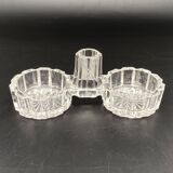 Glass salt cellar