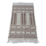 Flat Woven Hallway Kilim Rug – Traditional Geometric Patterns