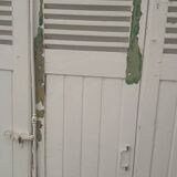 Shutters 4 leaves H148xW245cm (2) antique oak louvres pair 2