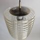 Pendant glass lamp by Peill & Putzler 1970s