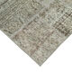 Handwoven Oriental Vintage 168 cm x 242 cm Grey Patchwork Rug