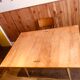Wooden 50s portfolio table
