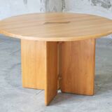 Mid-century massive extendable designer table