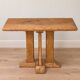 Small entrance bench in solid oak